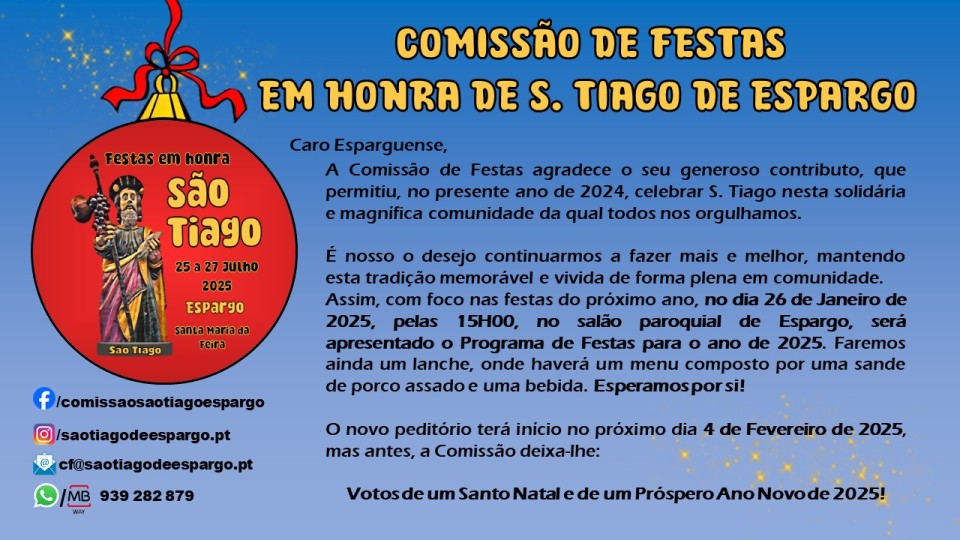 Programa de Festas 2025
